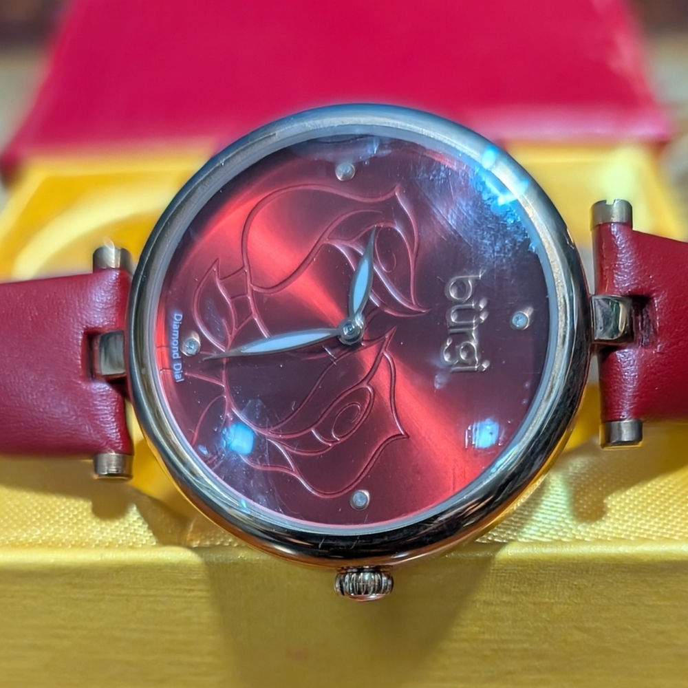 Red Burgi Watch